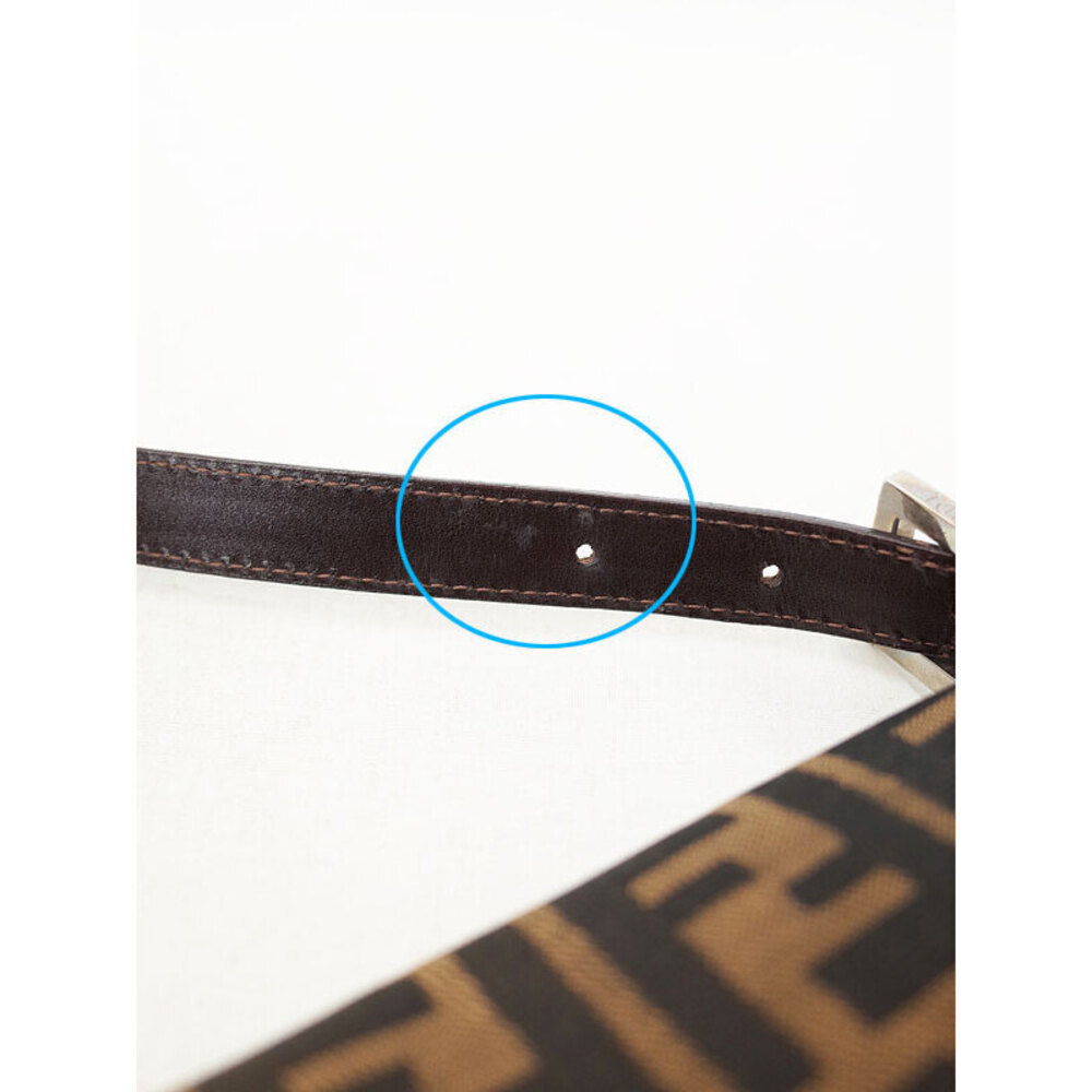 Fendi Zucca Baguette shoulder bag Brown - Picture 7 of 9